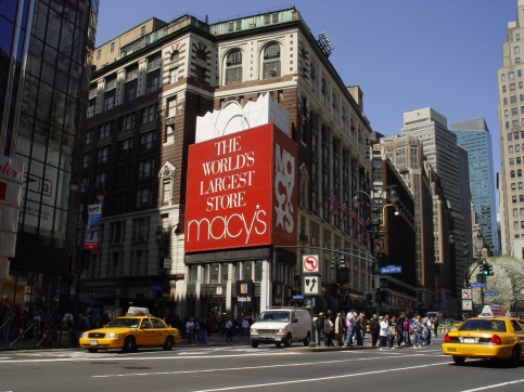 Macy's department store in New York, USA.